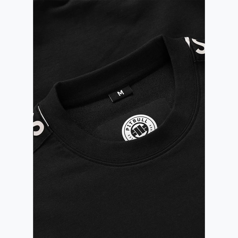Férfi pulóver Pitbull Tape Parker Crewneck black 7
