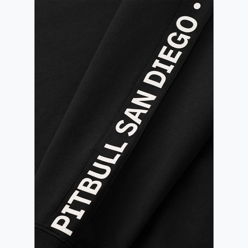 Férfi pulóver Pitbull Tape Parker Crewneck black 9
