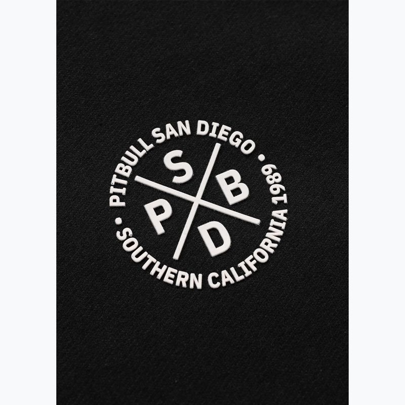 Férfi pulóver Pitbull Tape Parker Crewneck black 10