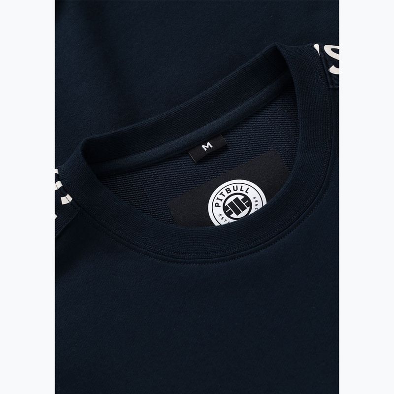 Férfi pulóver Pitbull Tape Parker Crewneck dark navy 6