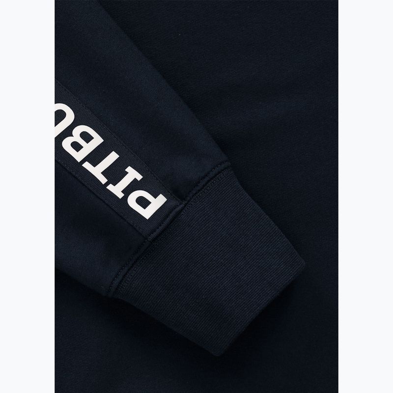 Férfi pulóver Pitbull Tape Parker Crewneck dark navy 7