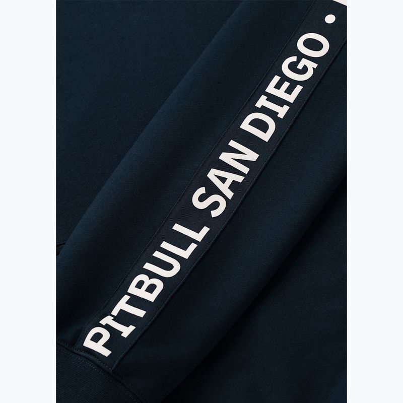 Férfi pulóver Pitbull Tape Parker Hooded dark navy 9