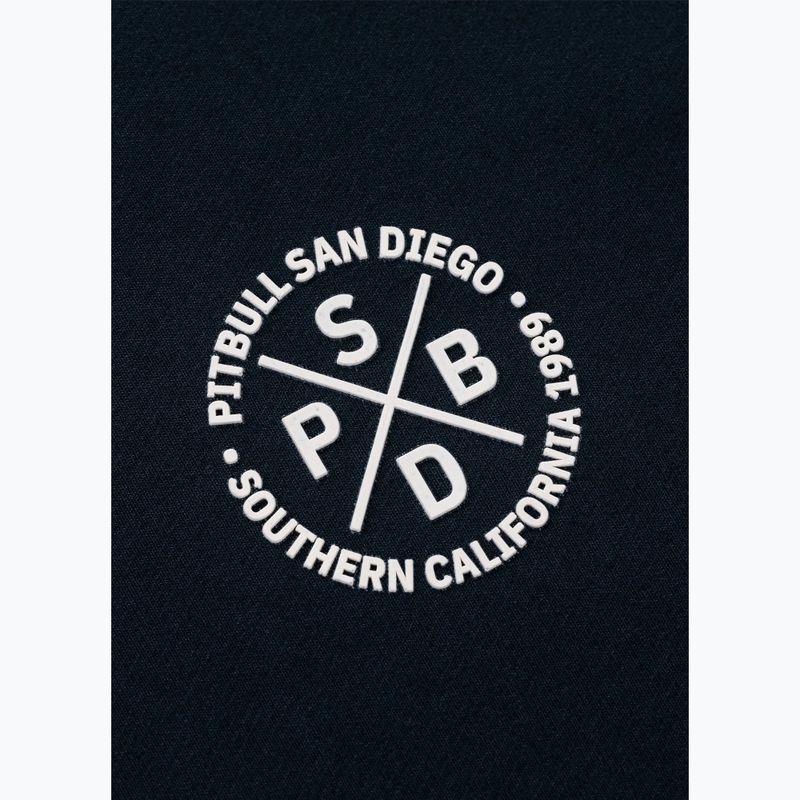 Férfi pulóver Pitbull Tape Parker Hooded dark navy 10