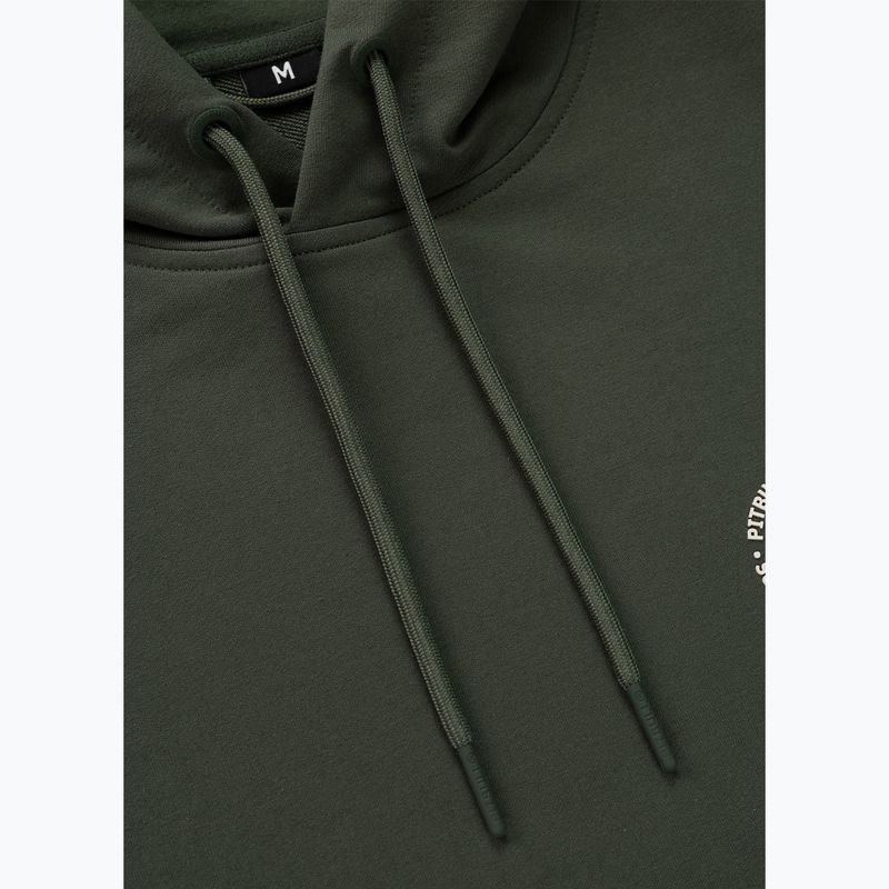 Férfi pulóver Pitbull Tape Parker Hooded old green 7