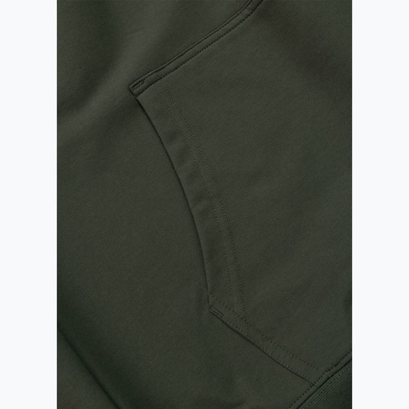 Férfi pulóver Pitbull Tape Parker Hooded old green 9