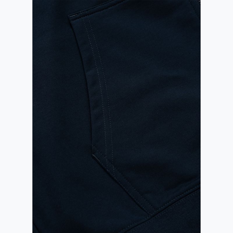 Férfi pulóver Pitbull Tape Parker Hooded Zip dark navy 11