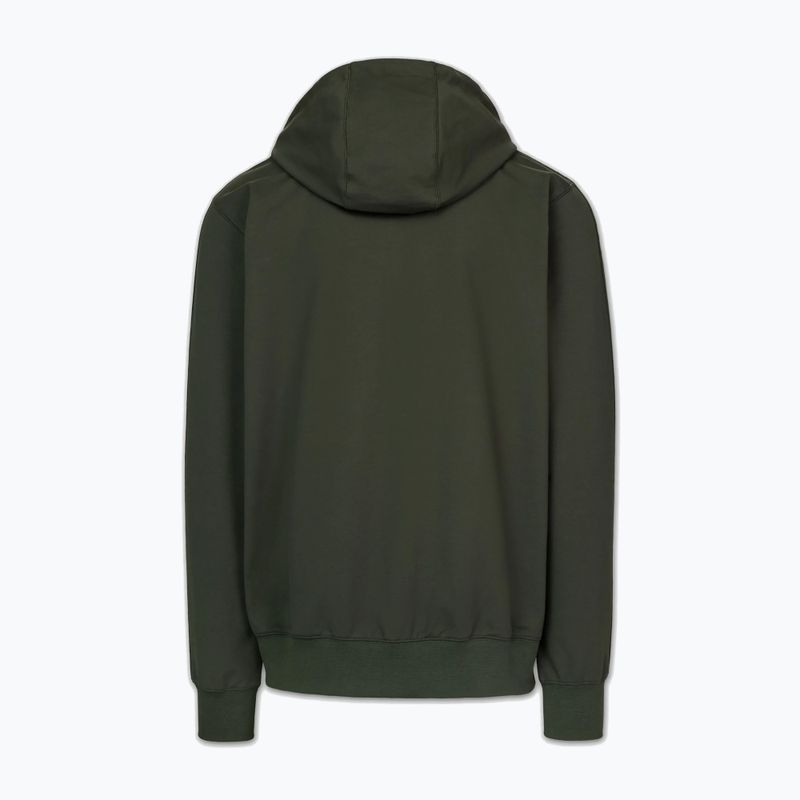 Férfi pulóver Pitbull Tape Parker Hooded Zip old green 7