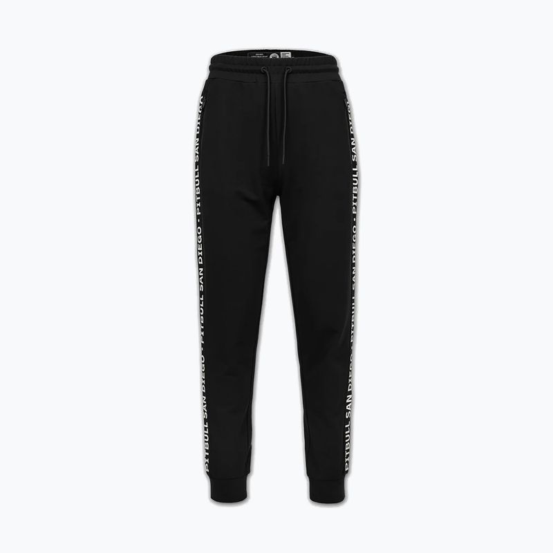 Férfi nadrág Pitbull Tape Parker Jogging black 3