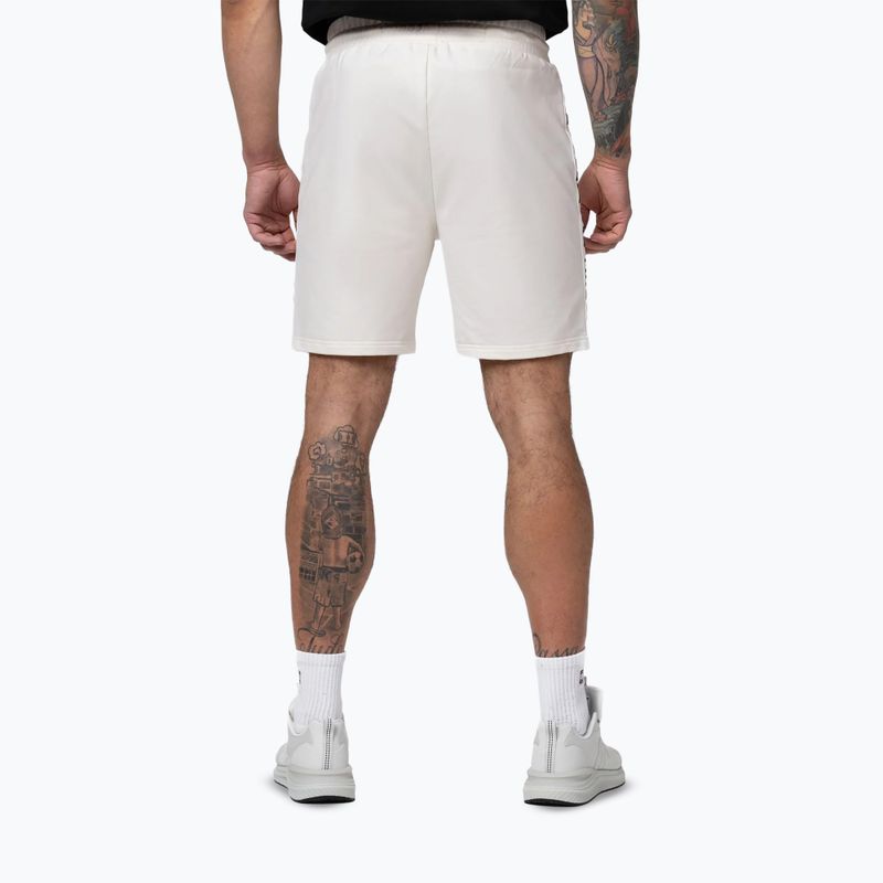 Férfi rövidnadrág Pitbull Tape Parker off white 3