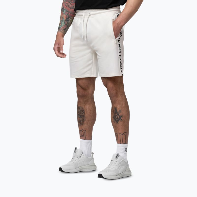 Férfi rövidnadrág Pitbull Tape Parker off white 5