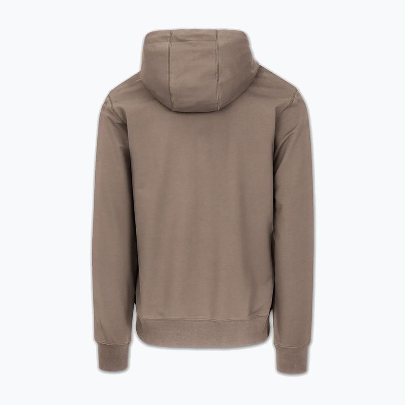 Férfi pulóver Pitbull Nugget Small Logo Hooded brown savana 6