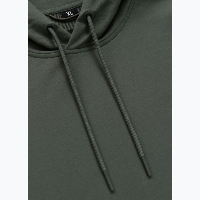 Férfi pulóver Pitbull Nugget Small Logo Hooded sage green 6