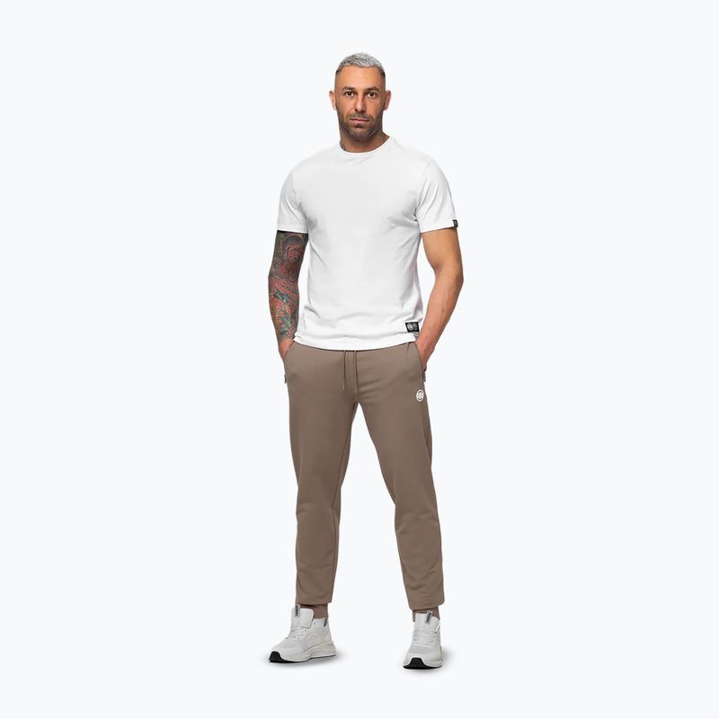 Férfi nadrág Pitbull Nugget Jogging brown savana 2