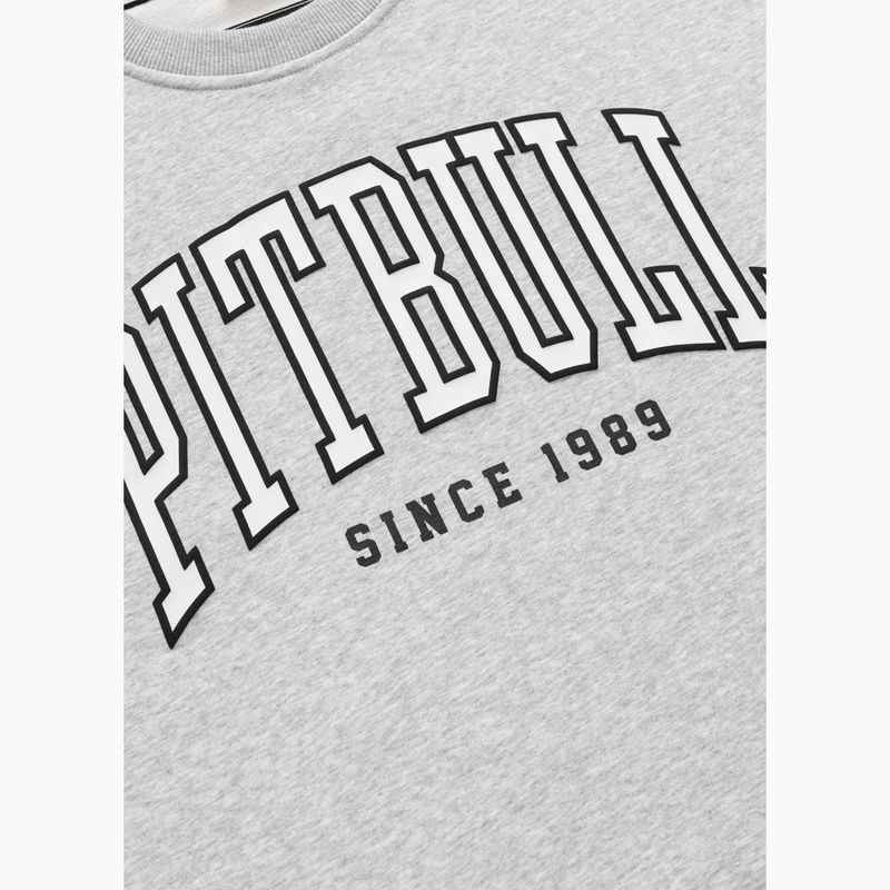 Férfi pulóver Pitbull Badger Crewneck grey/melange 7