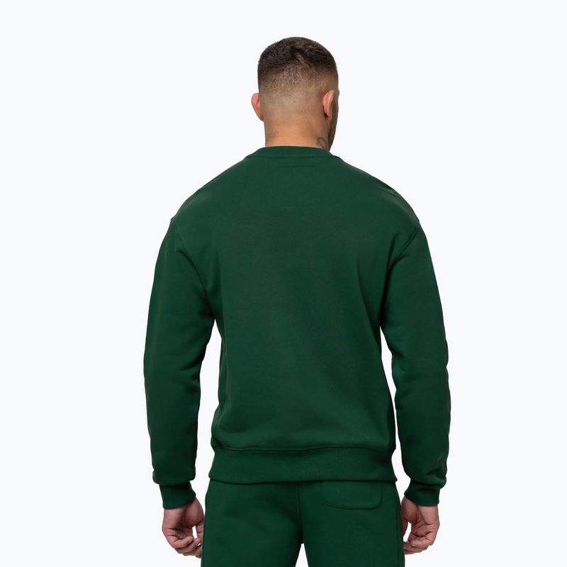 Férfi pulóver Pitbull Badger Crewneck hunter/green 3