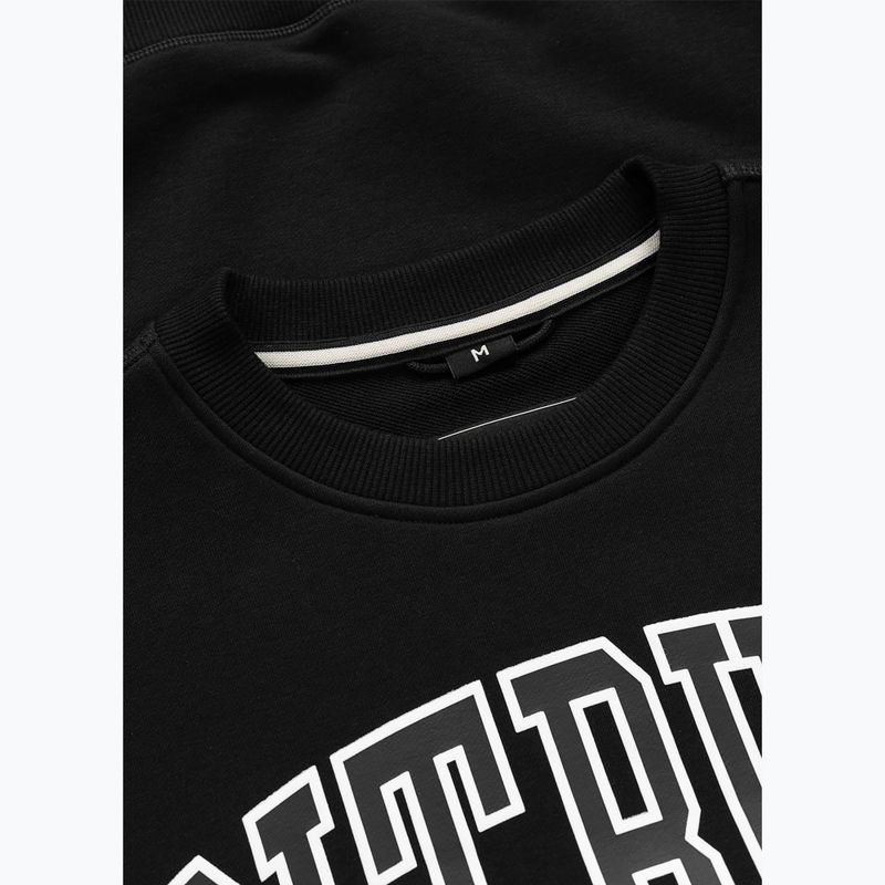 Férfi pulóver Pitbull Badger Crewneck black 7
