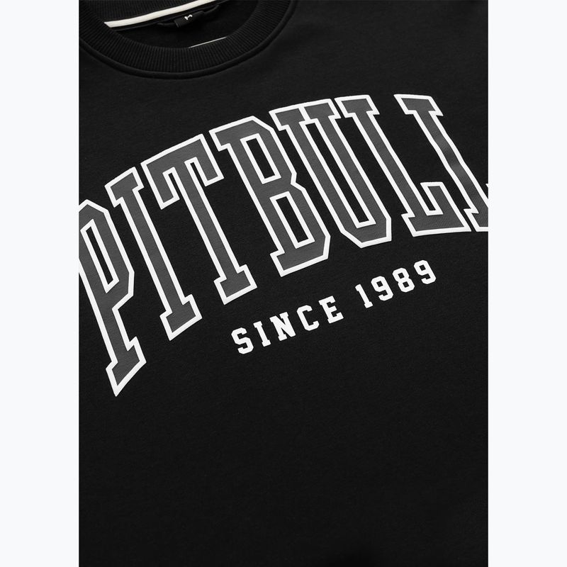 Férfi pulóver Pitbull Badger Crewneck black 8