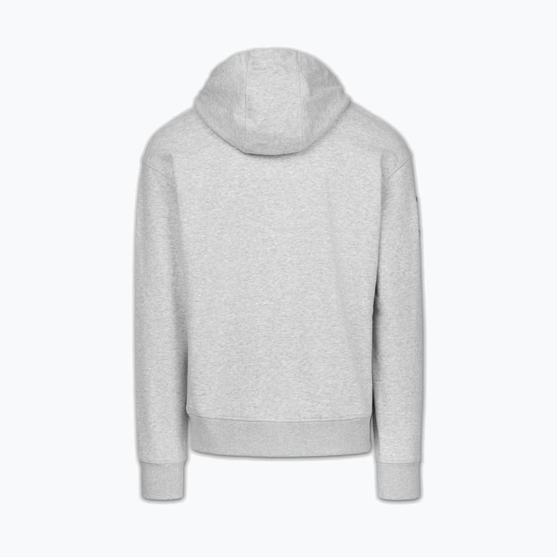 Férfi pulóver Pitbull Badger Hooded grey/melange 5
