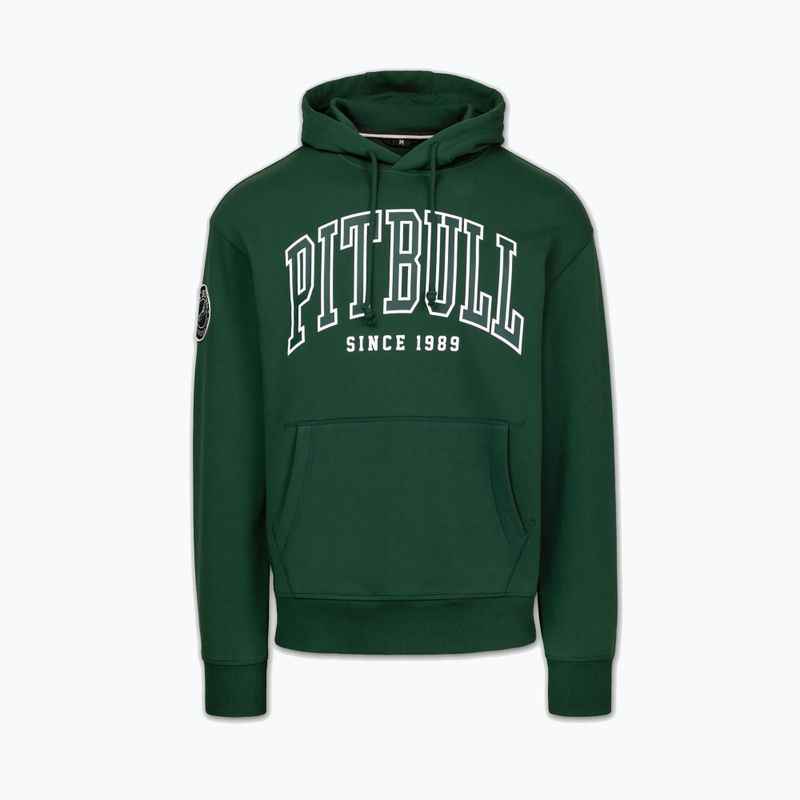 Férfi pulóver Pitbull Badger Hooded hunter green 3