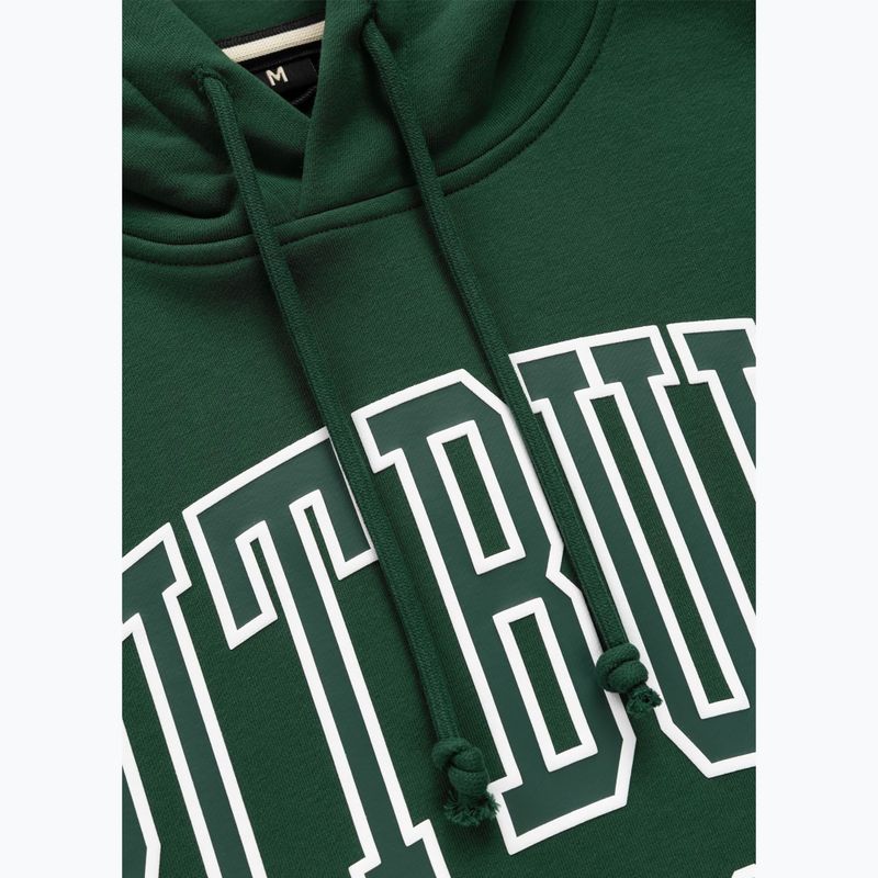 Férfi pulóver Pitbull Badger Hooded hunter green 5