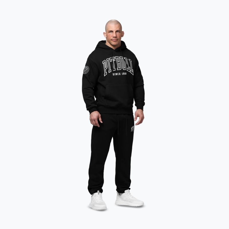 Férfi pulóver Pitbull Badger Hooded black 2
