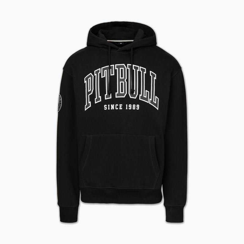 Férfi pulóver Pitbull Badger Hooded black 4