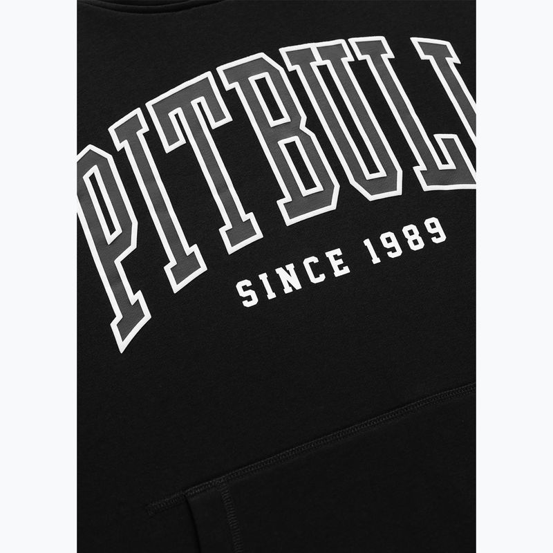 Férfi pulóver Pitbull Badger Hooded black 9