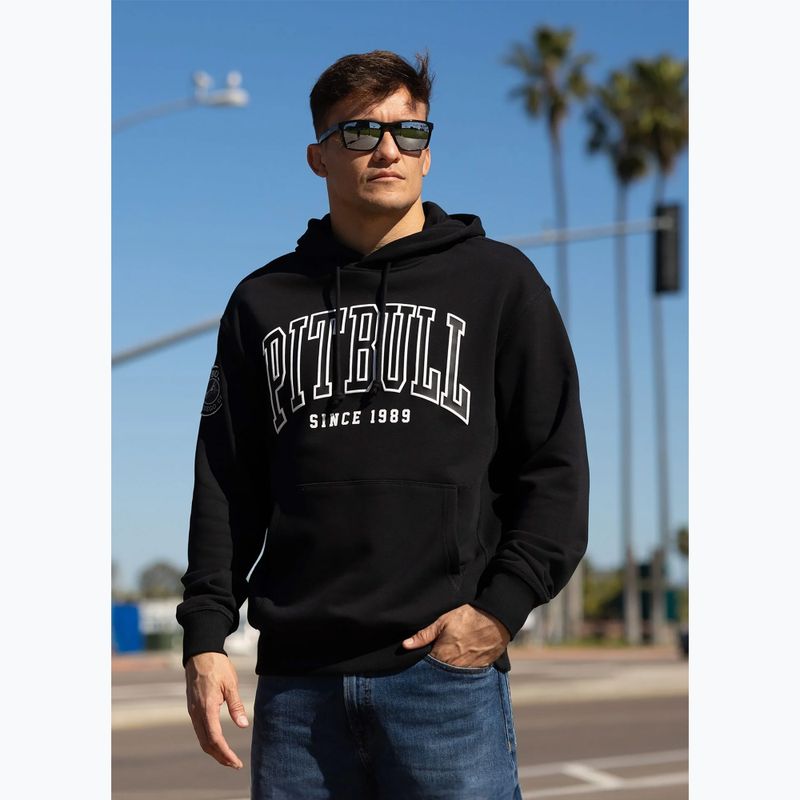 Férfi pulóver Pitbull Badger Hooded black 11