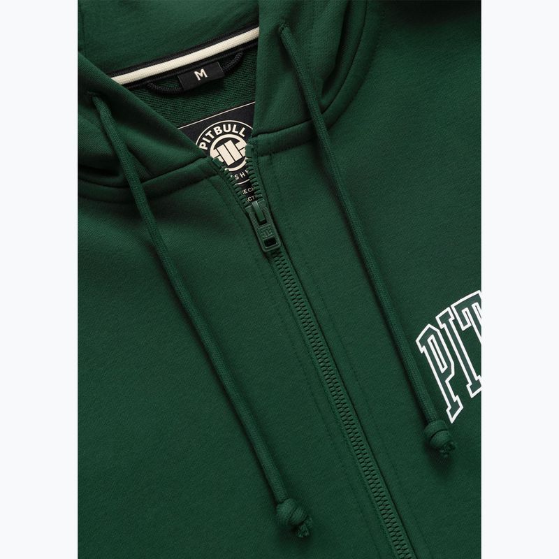 Férfi pulóver Pitbull Badger Hooded Zip hunter/green 7