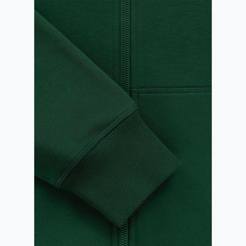 Férfi pulóver Pitbull Badger Hooded Zip hunter/green 11