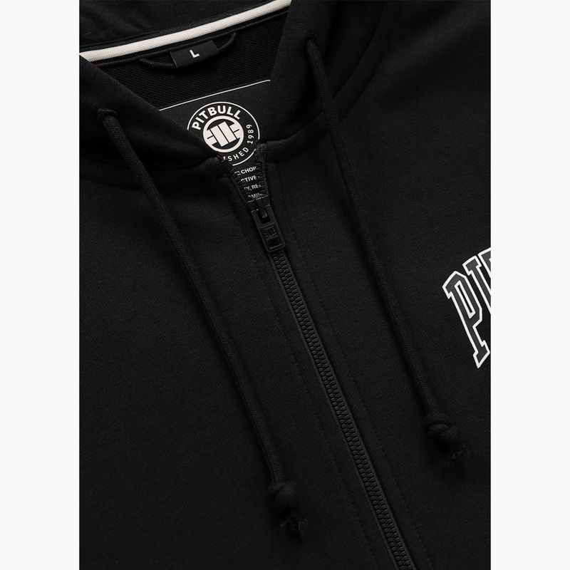 Férfi pulóver Pitbull Badger Hooded Zip black 7