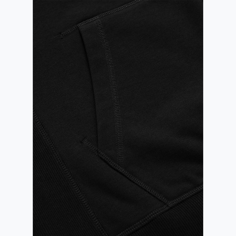 Férfi pulóver Pitbull Badger Hooded Zip black 8