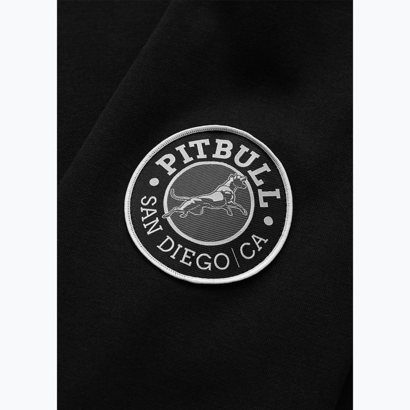 Férfi pulóver Pitbull Badger Hooded Zip black 9