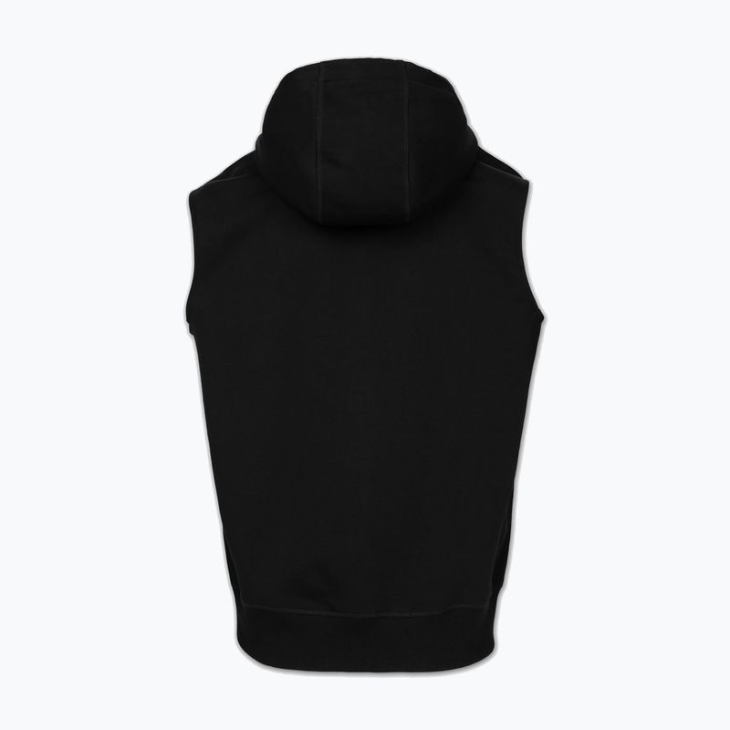 Férfi pulóver Pitbull Badger Hooded Vest Zip black 6