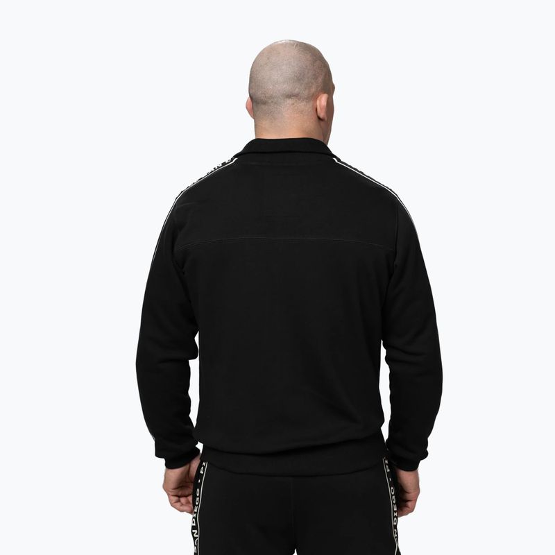 Férfi pulóver Pitbull Nexus Track Jacket black 3