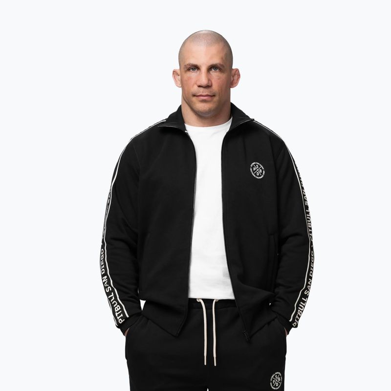 Férfi pulóver Pitbull Nexus Track Jacket black 6