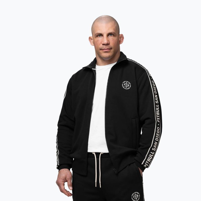 Férfi pulóver Pitbull Nexus Track Jacket black 7