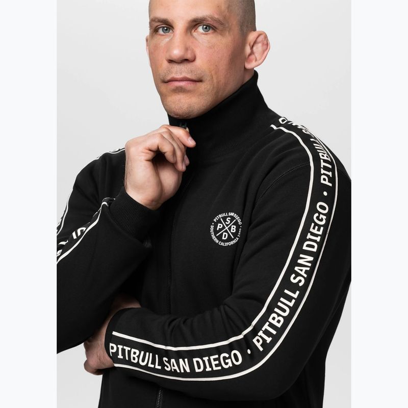 Férfi pulóver Pitbull Nexus Track Jacket black 8