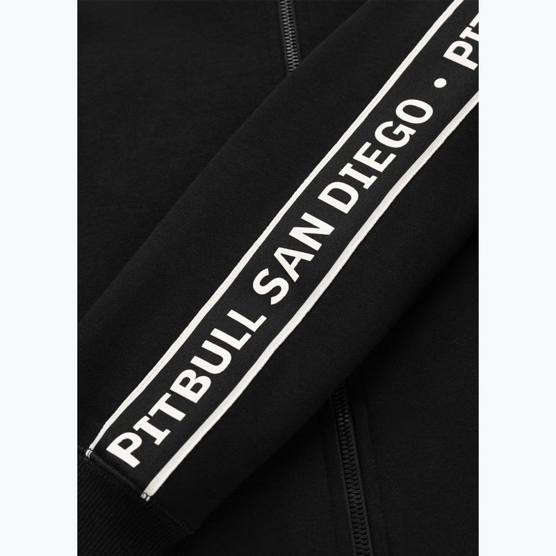Férfi pulóver Pitbull Nexus Track Jacket black 15