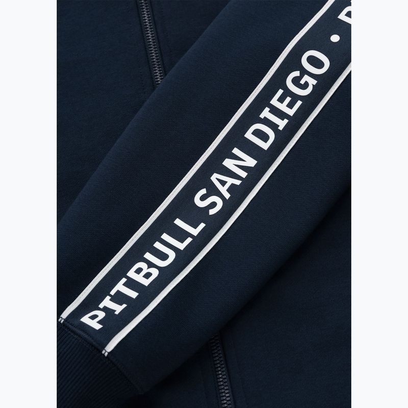 Férfi pulóver Pitbull Nexus Track Jacket dark navy 10