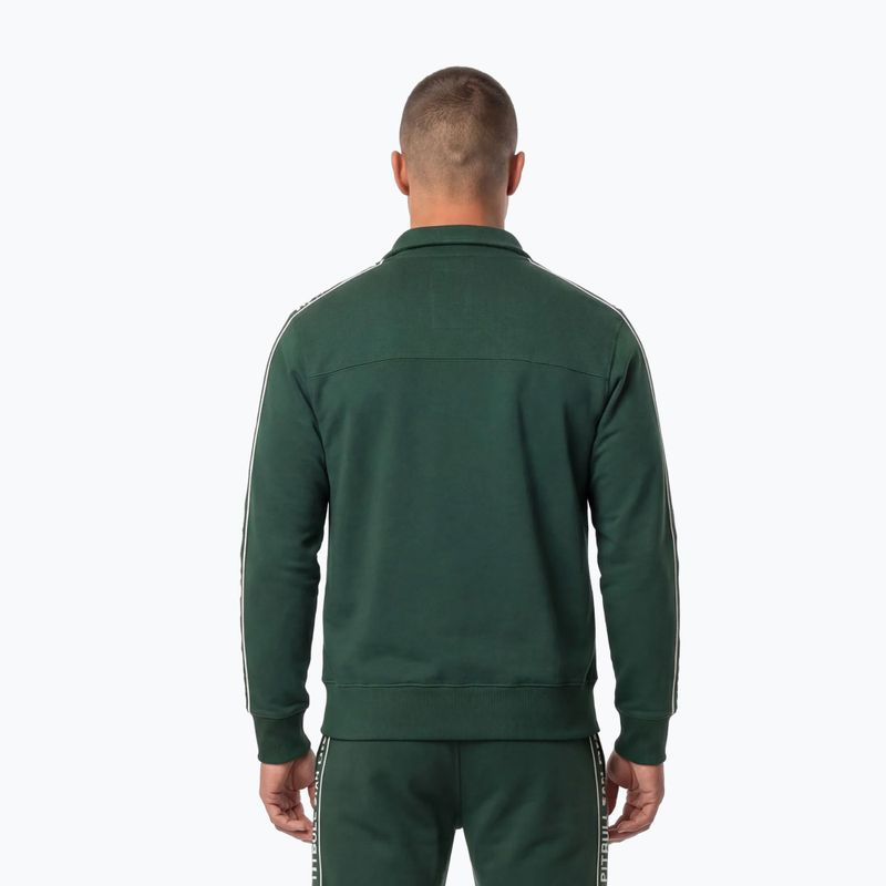Férfi pulóver Pitbull Nexus Track Jacket bottle green 3