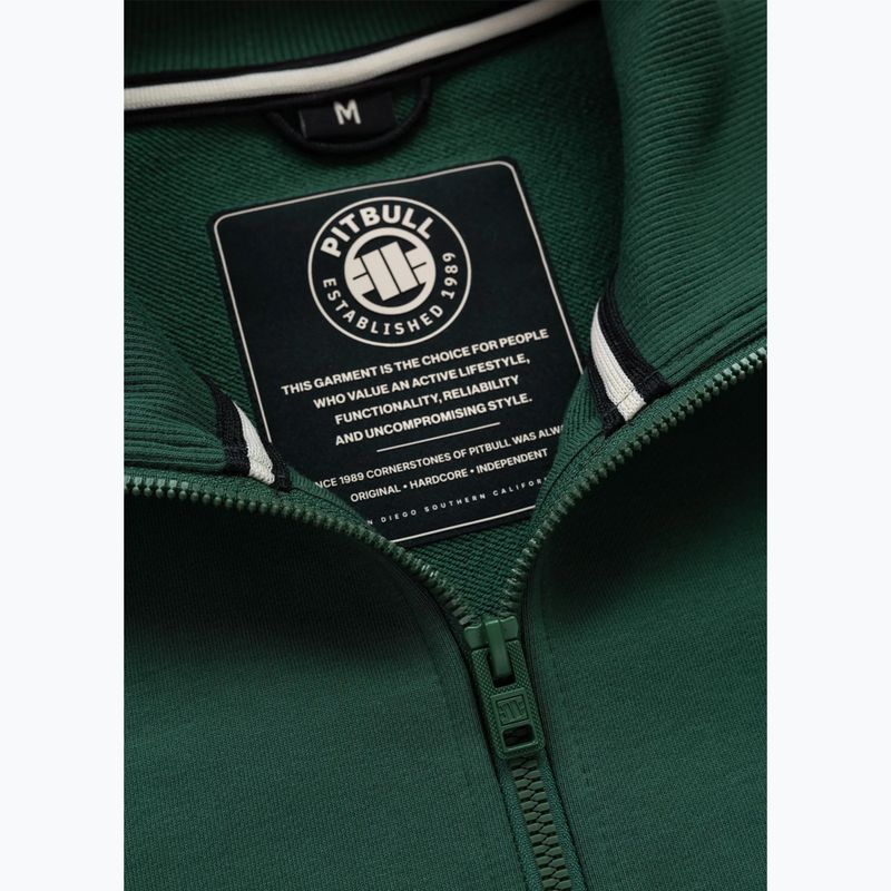 Férfi pulóver Pitbull Nexus Track Jacket bottle green 7