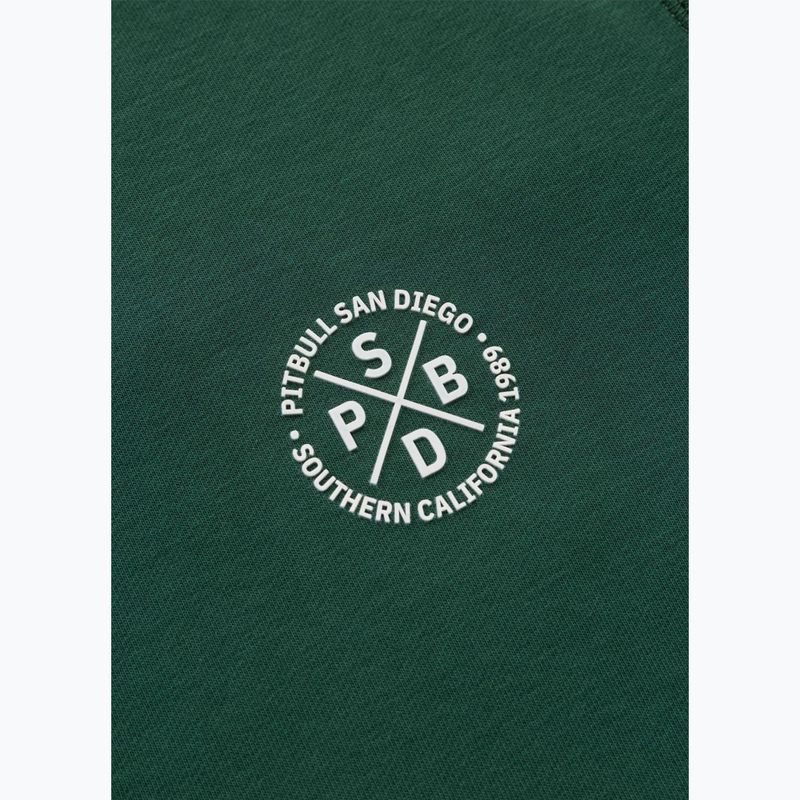 Férfi pulóver Pitbull Nexus Track Jacket bottle green 9