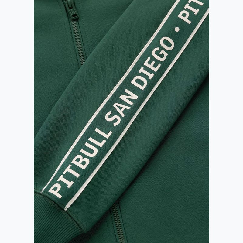 Férfi pulóver Pitbull Nexus Track Jacket bottle green 11