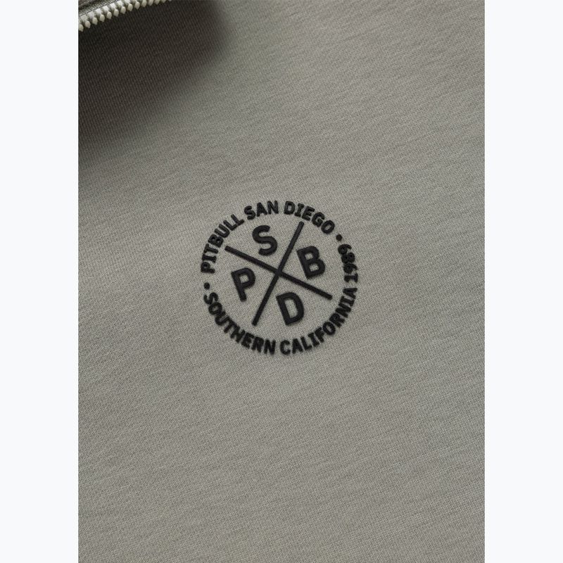 Férfi pulóver Pitbull Nexus Track Jacket dusty salvia 8