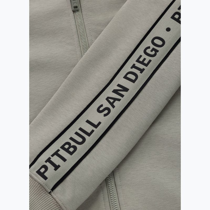 Férfi pulóver Pitbull Nexus Track Jacket dusty salvia 9