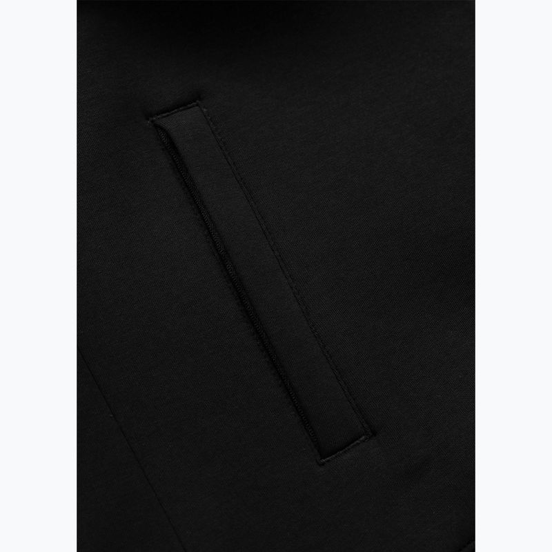 Női pulóver Pitbull Discovery Collar Zip Track Jacket black 10