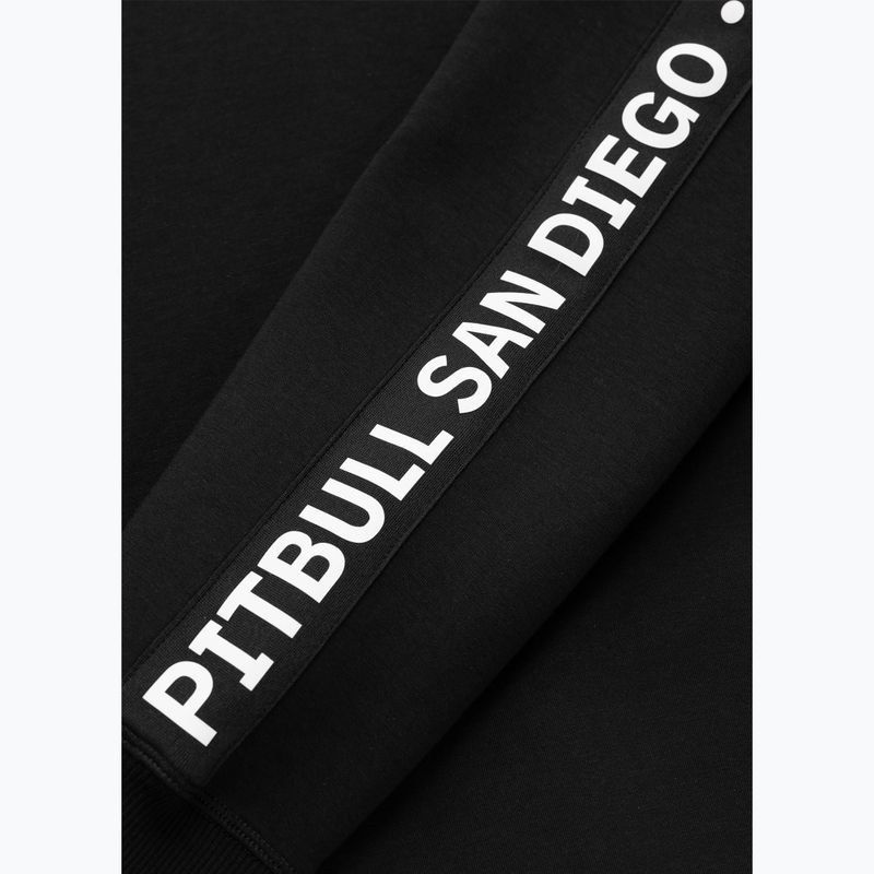 Női pulóver Pitbull Explory Tape Hooded black 10