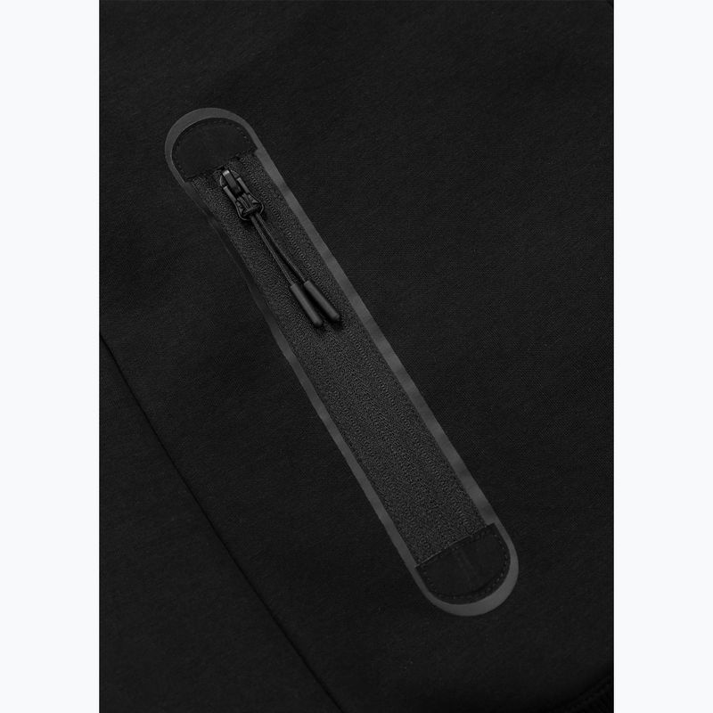 Női pulóver Pitbull Explory Tape Hooded Zip black 10