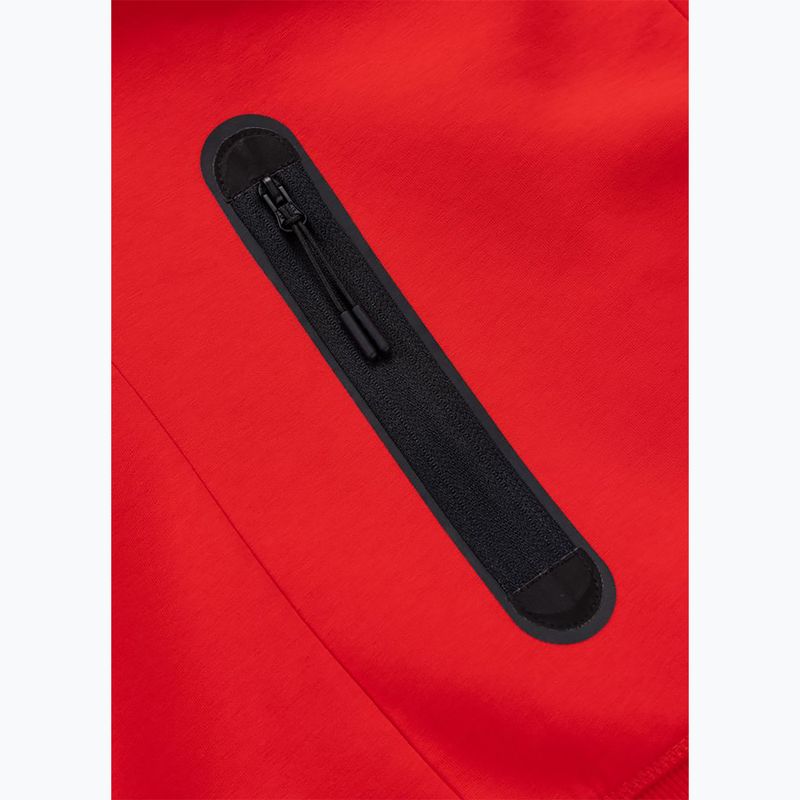 Női pulóver Pitbull Explory Tape Hooded Zip fluo/red 11